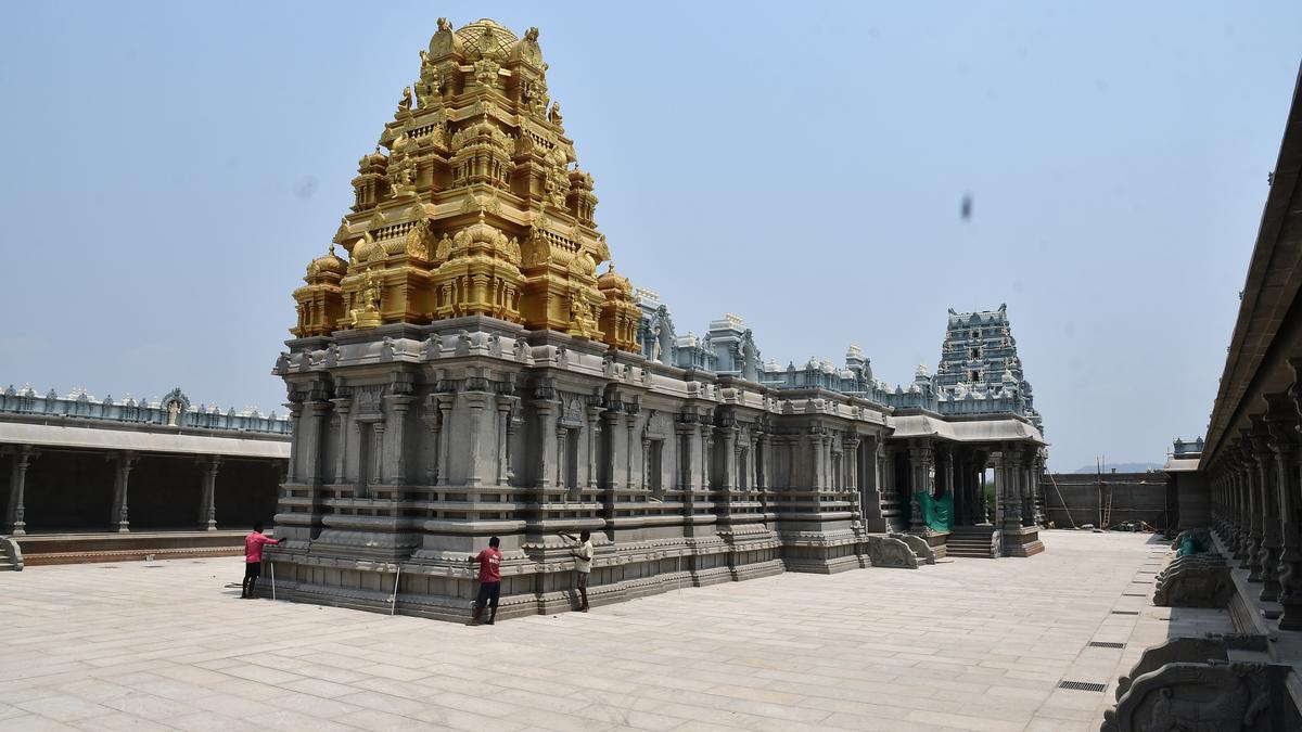 Ttd Temple Ready For Inauguration At Amaravati The Hindu